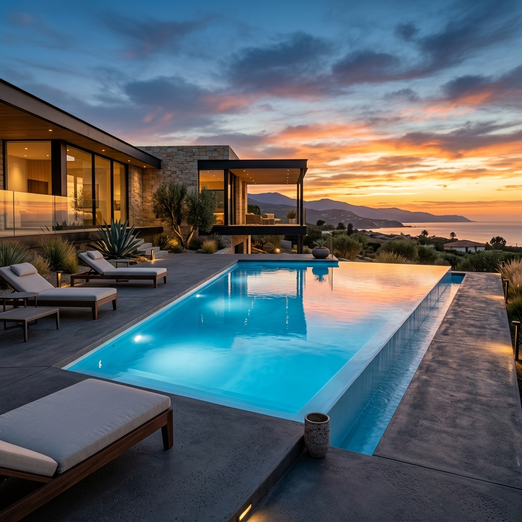 Turnkey Luxury Infinity Pool Ready to Enjoy